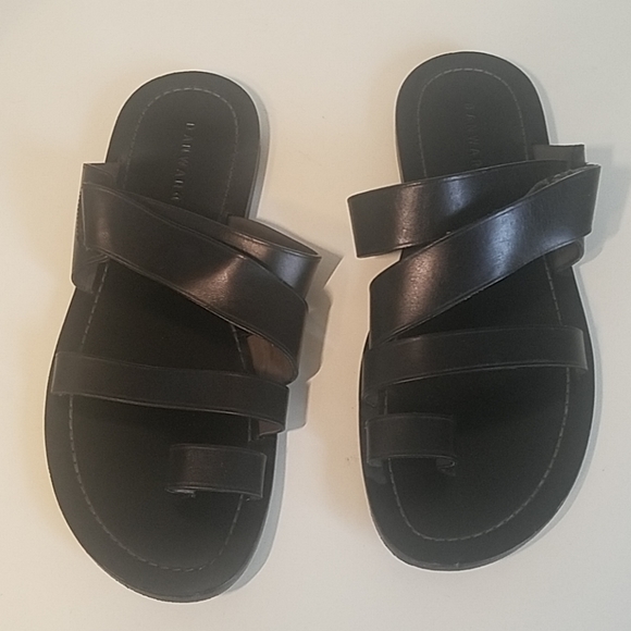 Danward men's black sandals size 41 - Picture 1 of 6